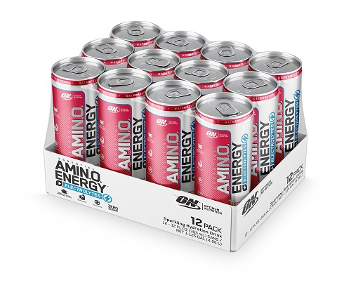 Optimum Nutrition Amino Energy Sparkling RTD | Sprint Fit NZ